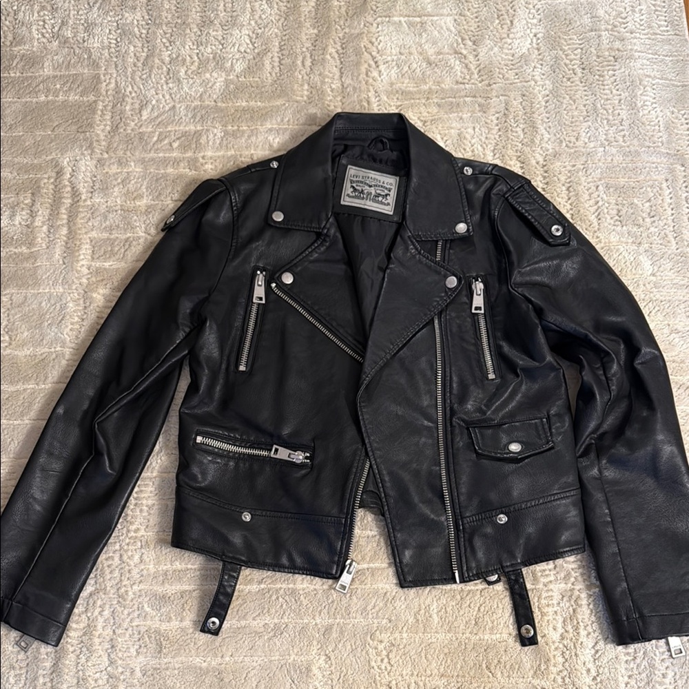 Levi’s Leather Moto Jacket